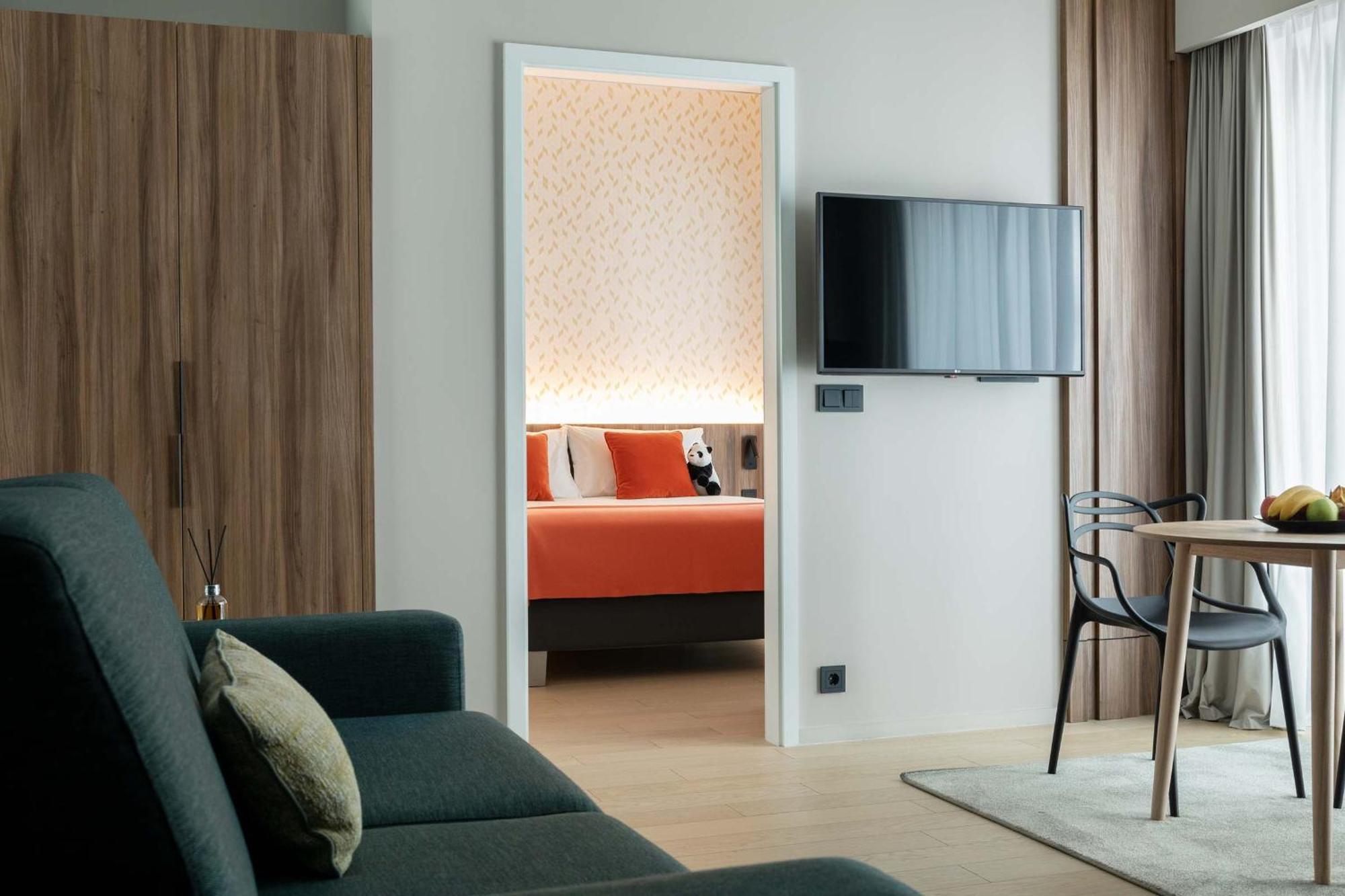 The Central Kirchberg - Smart Aparthotel Luxemburg Szoba fotó